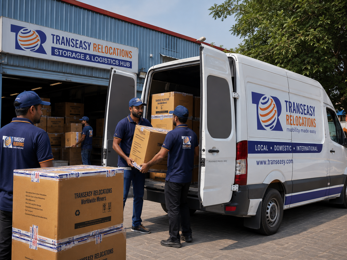 commercial goods shifting